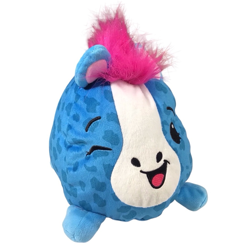 Pikmi Pops Stuffed Animal Plush Blue Pink Toy Winking Winkie